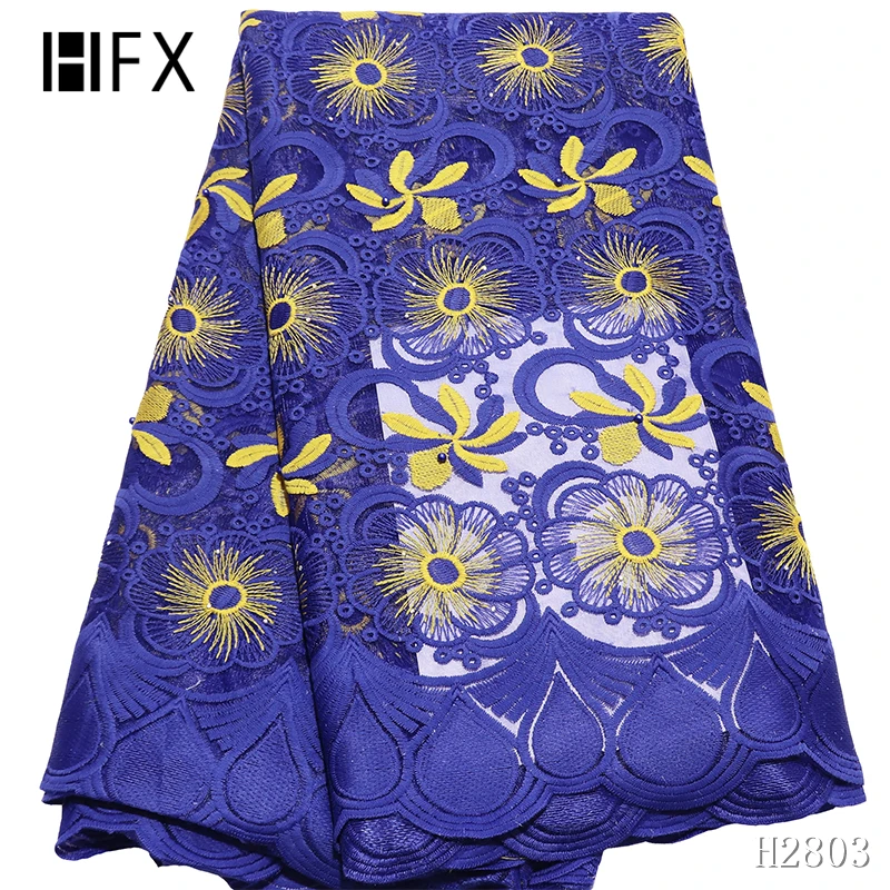 Nigerian Lace Fabrics 2019 Purple French Embroidered African Tulle Fabric For Party Dress | Дом и сад