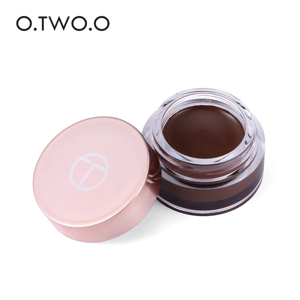 

O.TWO.O Eyebrow Natural Brown Eye Brow Make Up Profesional Long Lasting Brow Paint Cosmetics With Brush 6 Colors eyebrow tint