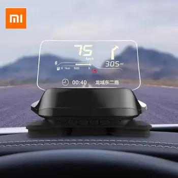 

Xiaomi Mijia Carrobot Intelligence Car Hud Head Up Bluetooth Version Display OBD Driving Data Overspeed Warning System