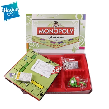 

Hasbro Gaming Monopoly Classic Board Game Arabic version Monopoly Game Adult Family Gaming Board Game Kids Toy Gift