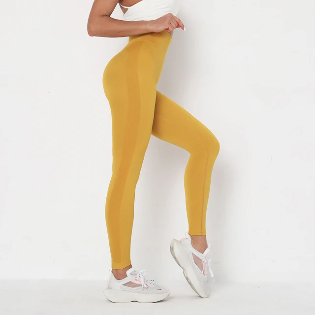 New Women Workout Leggings High Waist Fitness Leggings Female Solid Patchwork Leggings Mujer 11 Color Sexy Athleisure Leggings 2