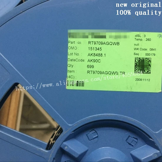 3 шт. RT9709AGQWB RT9709A RT9709 чип электронных компонентов IC ED = AK | Электронные компоненты и