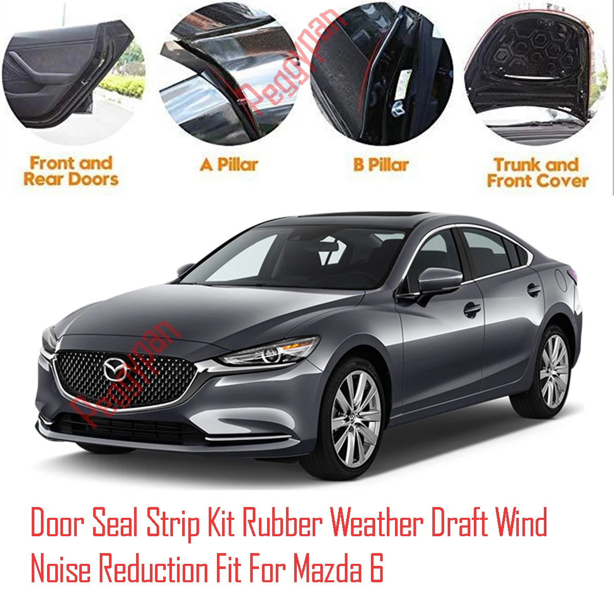 door-seal-strip-kit-self-adhesive-window-engine-cover-soundproof-rubber-weather-draft-wind-noise-reduction-fit-for-mazda-6