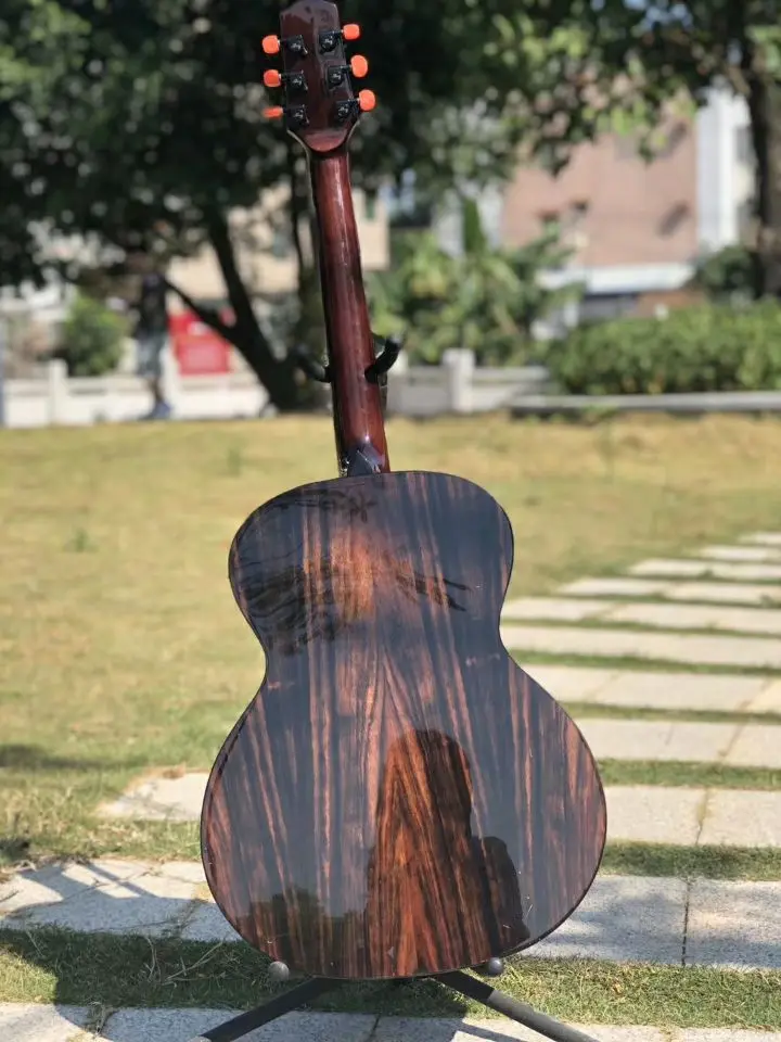 40 дюймов эбеновая Глянцевая гитара