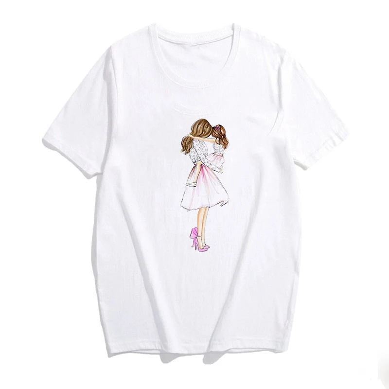 Семейные комплекты футболка Для женщин для мамы, сына, дочери от одного года до четырех лет футболка мама; изысканная обувь для мальчиков и девочек, футболки, топы в подарок для Для женщин супер мама - Цвет: QWT9302