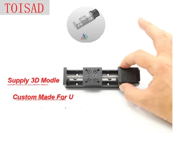 

150mm 200mm Effective Travel Lenght Stroke T6*4 6mm T-Screw Mini Linear Guide Motion Module Table Rail +28 Stepper Motor LW28