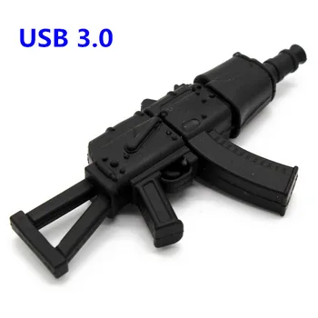 

Cartoon Pistol AK47 Model Usb Flash Drive 256GB Pendrive 3.0 8GB 16GB 32GB Pen Drive 64G 128G U Disk Flash Memory Card Cool Gift
