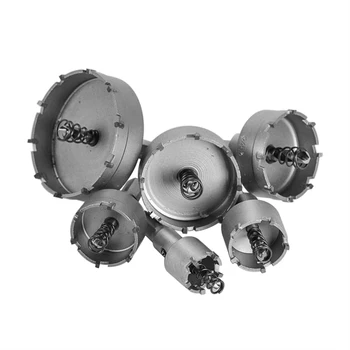 

12Pcs/Set Metel Hole Saw Tooth Kit Drill Bit Set Stainless Steel Alloy Wood Cutter 15mm-50mm Universal Cutter Tool Accessories