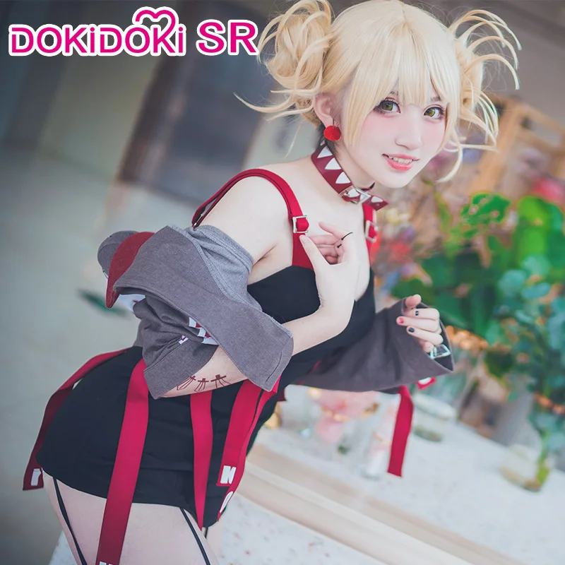 DokiDoki аниме Моя геройская Академия косплей Boku No Hero Adademia Косплей химико Тога Doujin