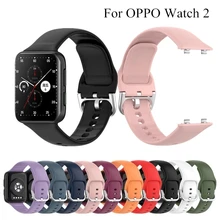 

Rubber Watch Strap for Oppo watch 1 41mm/46mm Smart Watch Soft Sport Band Bracelet for Oppo Watch 2 42mm 46mm Correa