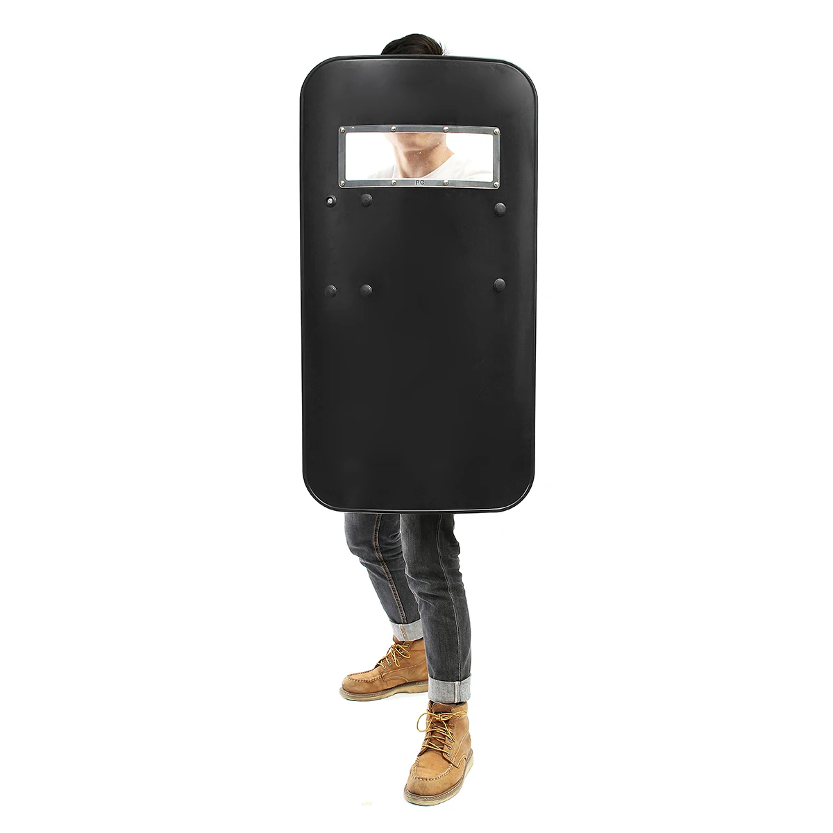 Blcak Shield PC Plastic Military Tactical Anti-Riot Self Protection Hand-Held Security Defence Tool | Безопасность и защита