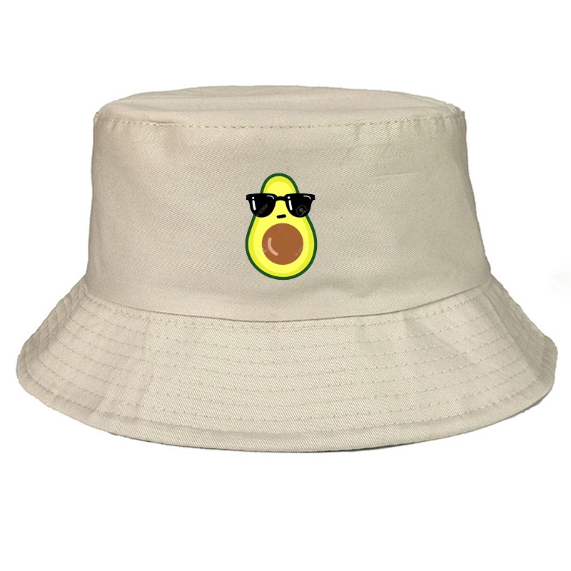 Авокадо Панама веганская унисекс модная уличная туристическая шляпа для рыбалки, пешего туризма шапка Bob s Женская Мужская Панама шляпа от солнца Рыбацкая шляпа