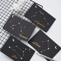 Lot de cartes à lettres de la série douze constellations, lot de 20 enveloppes, paquet de cartes de Message de vœux, d'anniversaire, de vacances 