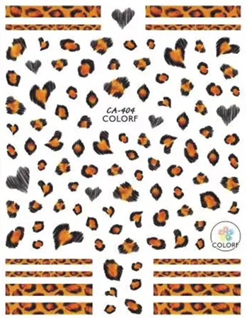 Hanyi серия Hanyi-372-373 дизайн милый стеклянный стакан крутой стикеры 3D на ногти nail Art Наклейка шаблон diy Инструменты для ногтей украшения - Цвет: CA-404