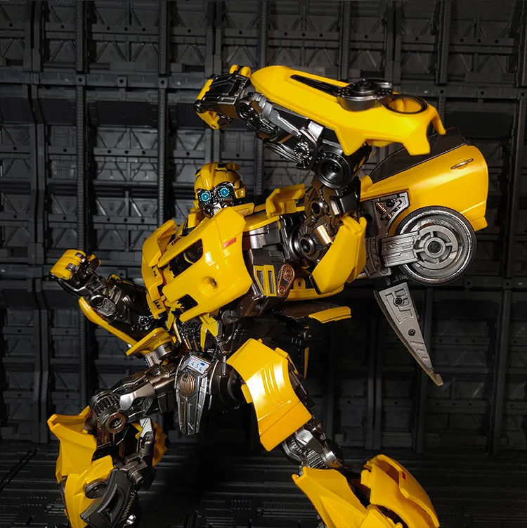 WJ MPM03 Oversize Alloy Bumblebee Deformation Robot Action Figure 11inch 