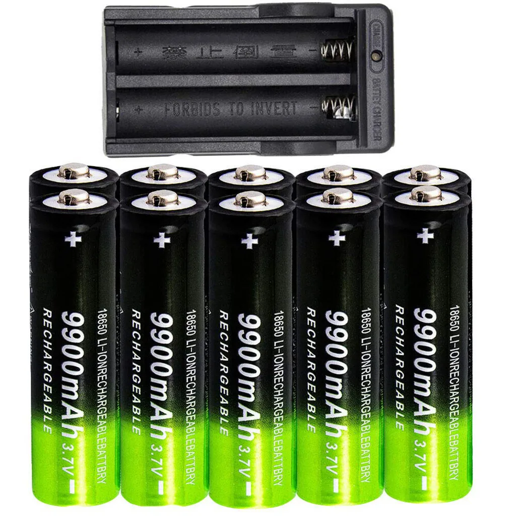 12v батарейка UPS 12v18650 3,7 V 9900mAh Iithium ионная перезаряжаемая 10 шт батарея+ Проводная зарядка аккумулятор перезаряжаемая батарея 4