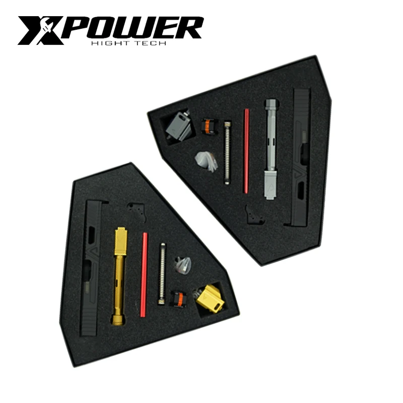 

XPOWER TM Systerm GLOCK 17 large suit accessories qilin industries can be suitable for Kublai P1 paintball accessorie
