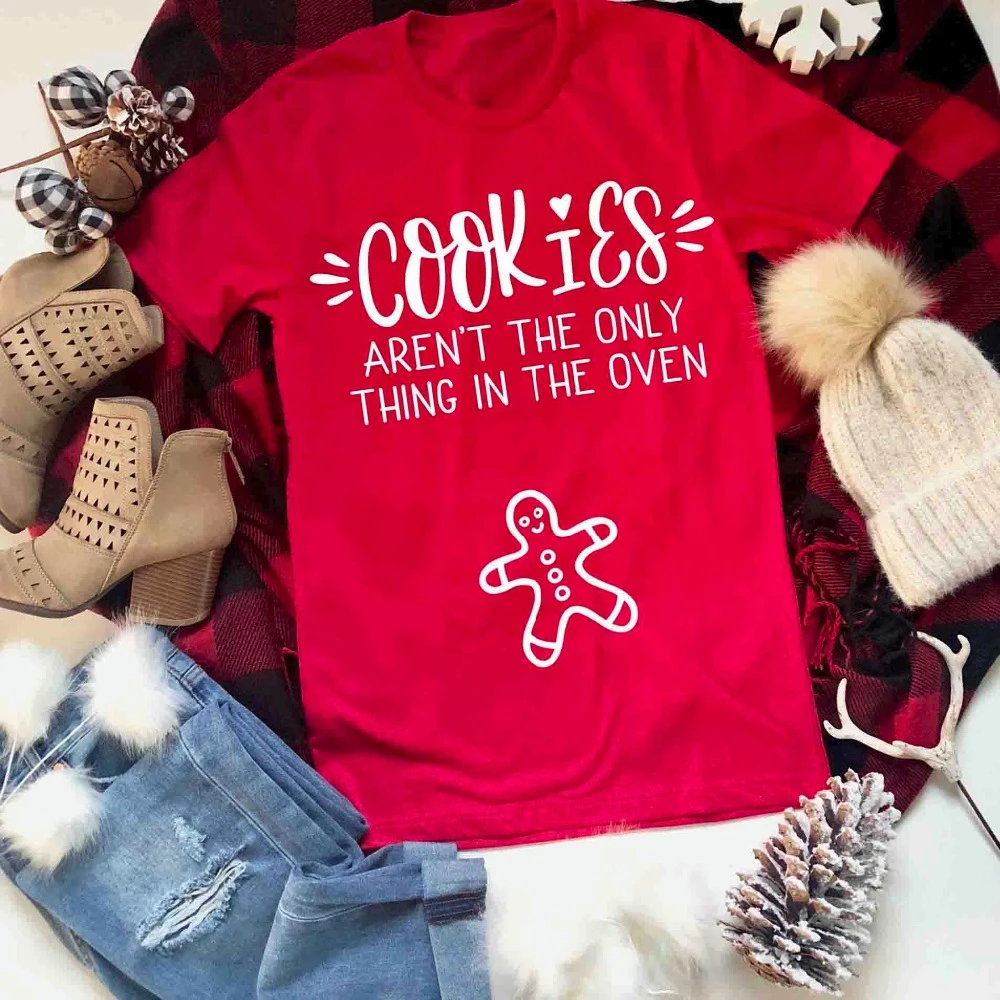 Печенье-это не только в духовке рубашка Милая объявление беременности праздник