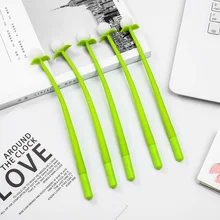 0,5 мм креативная меняющая цвет ручка в форме персика маленькая свежая гелевая ручка подпись тест студентов канцелярские товары для школы офисные принадлежности