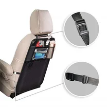 Защитные Водонепроницаемые чехлы для сидений автомобиля, органайзер для задних сидений с IPad/держателем планшета с сенсорным экраном