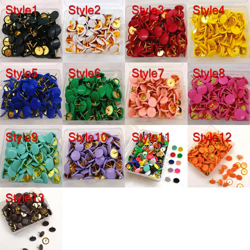 Thumb Tack Push Pins Custom Office Pins Thumbtack Map Pins Thumbtack Candy  Color Pins - China Pin, Thumb Tack Push Pins