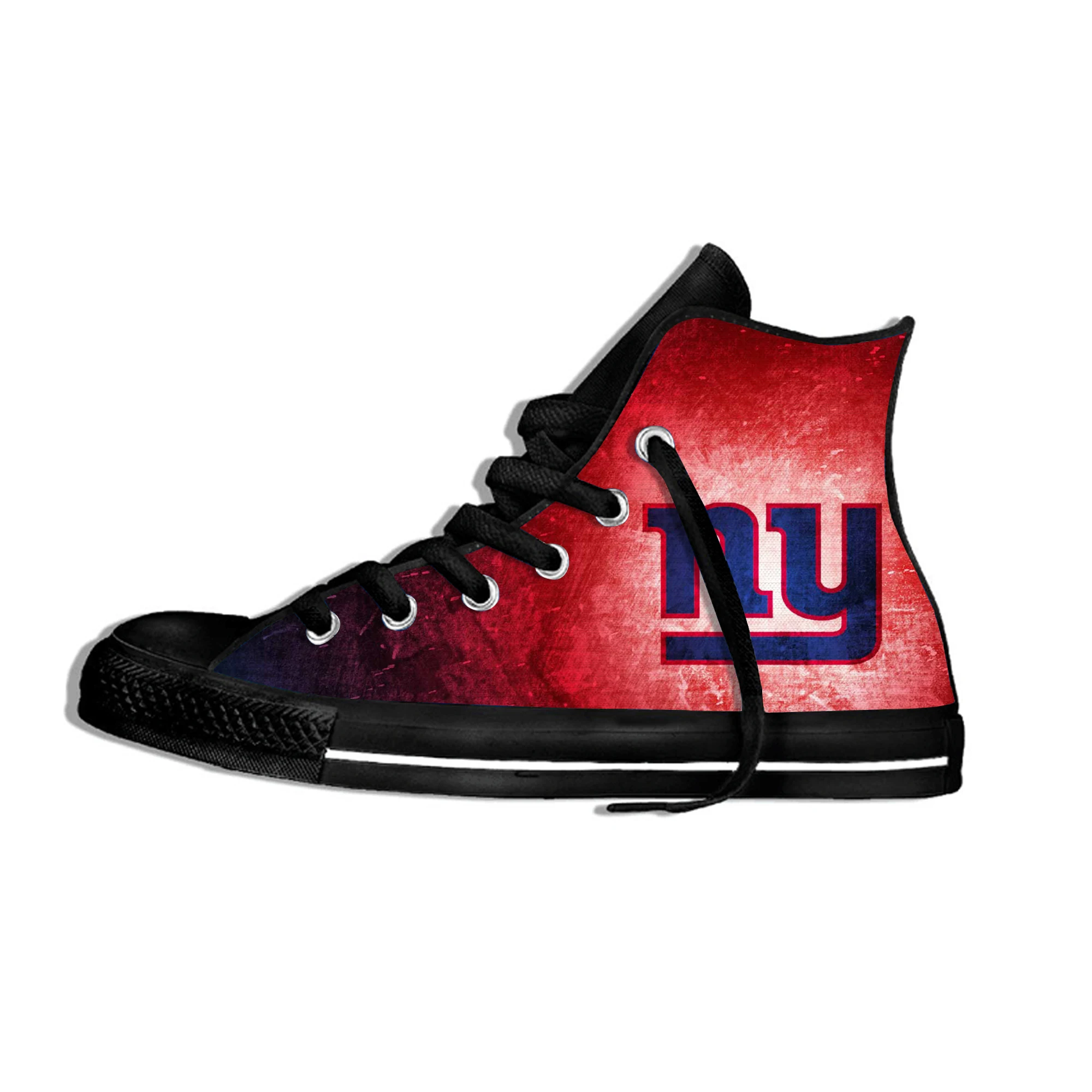 Giants/легкая обувь с высоким берцем для мужчин и женщин; повседневная обувь для фанатов футбола; дышащие кроссовки на плоской подошве
