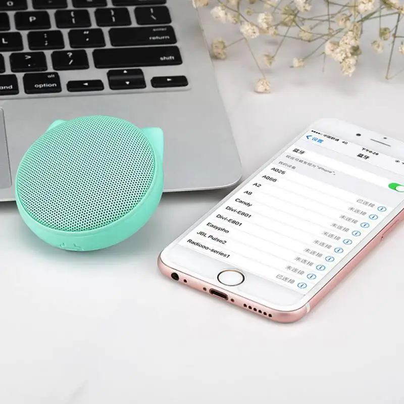 11 милый кот Bluetooth динамик мини портативный открытый беспроводной Bluetooth динамик s HD качество звука объемный стерео mp3 плеер
