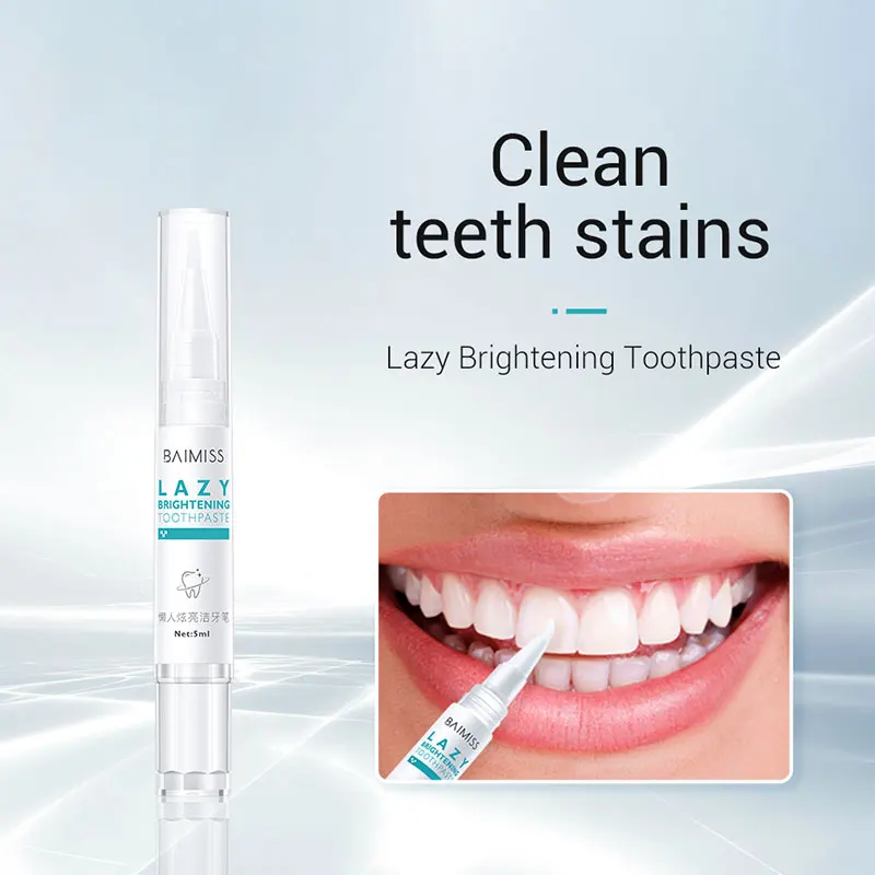 

Teeth Whitening Serum Toothpaste Toothbrush Pen Cleansing Dental Tools Essence Gel Oral Hygiene Remove Plaque Stains 5ml