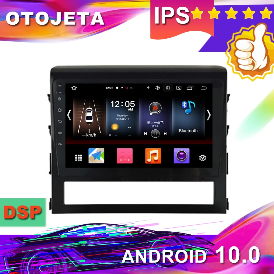 

New Arrival in stock,HD Android 10.0 Car GPS for Toyota LANDCRUISER 2016 Car Radio Multimedia tape recorder bluetooth navigation