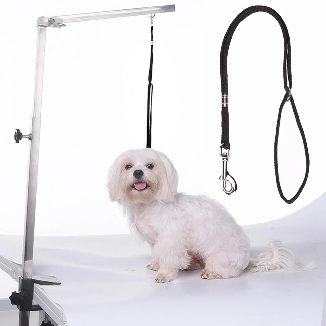 

2pcs Dog Pet Cat Animal Noose Loop Lock Clip Rope For Grooming Table Arm Bath Nylon Pet Dog Grooming Leash Dropshipping