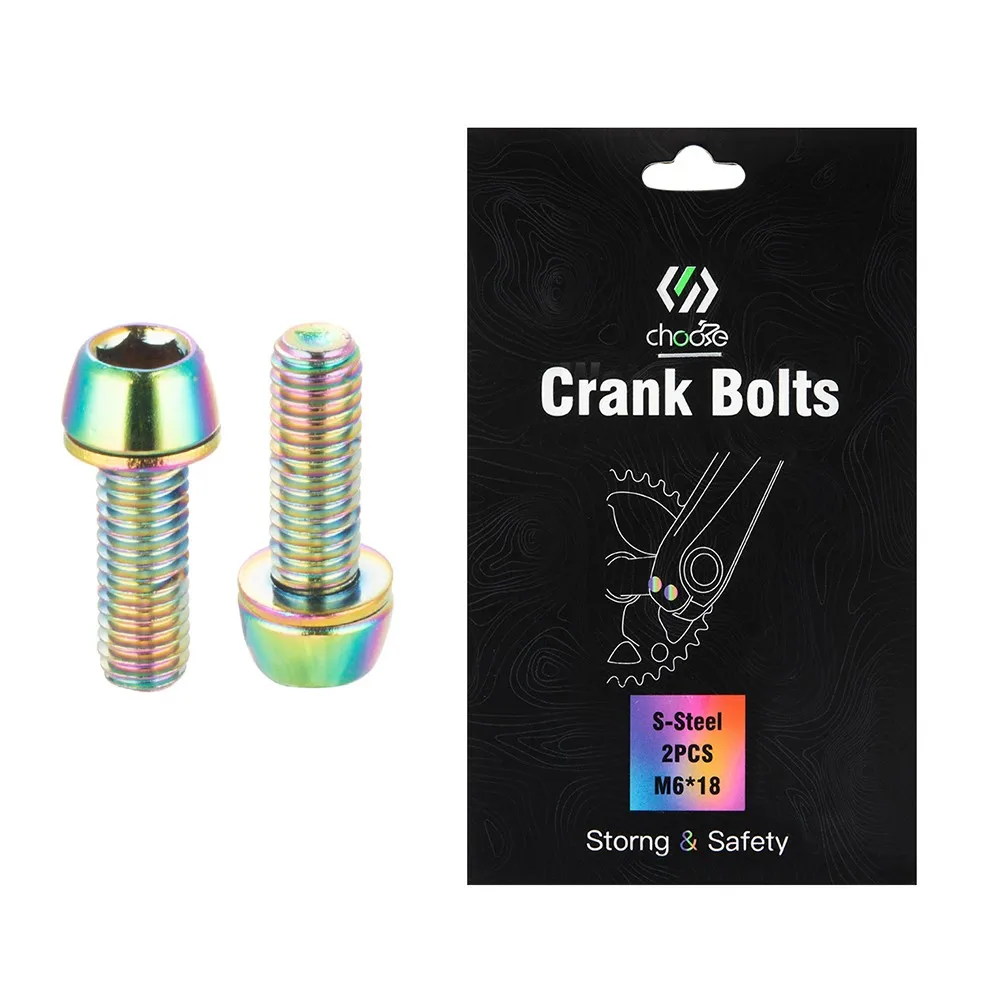 2 шт. цветные крепёжные болты с прокладкой M6 * 18 мм | Спорт и развлечения