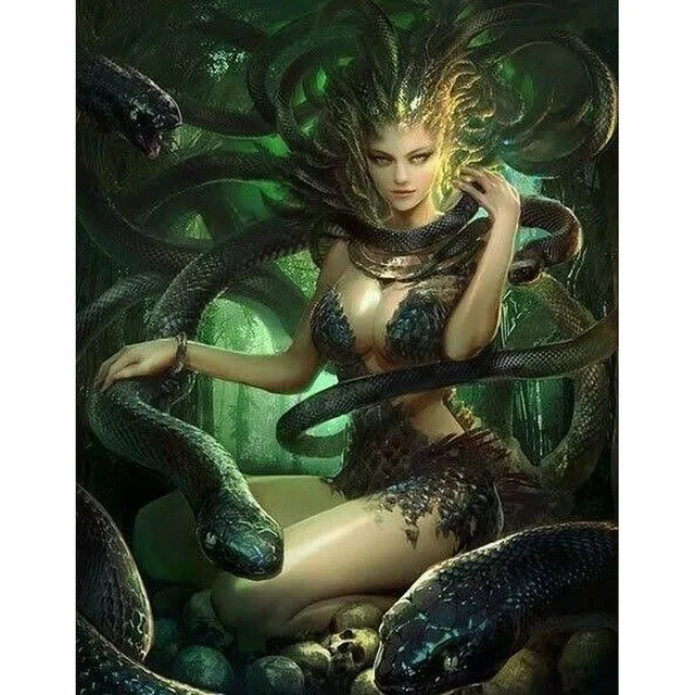 5d DIY Diamond Painting Devil Skull Full Square Diamond Embroidery Evil Death Cross Stitch Darkness Handmade