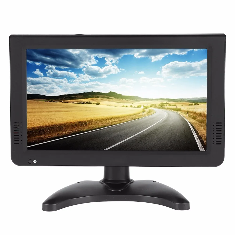 LEADSTAR 10 дюймов экран DVB-T2 16:9 1080P Автомобильный цифровой ТВ Стерео окружающий Портативный ТВ