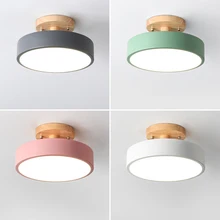 

Modern Nordic Led Ceiling Light Living Room Bedroom Furniture Kitchen Loft Porch Kid's Room Macron Indoor Ceiling Lightings