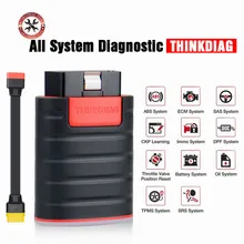 2021 mais novo thinkdiag completo sistema obd2 scanner easydiag ferramenta de diagnóstico do carro com 16 função de restauração fácil diag com cabo obd2