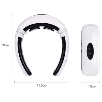 

Far Infrared Heating Pain ReliefNeck massager Tool Health Care Relax Machine Electric Neck & Back Pulse Massager