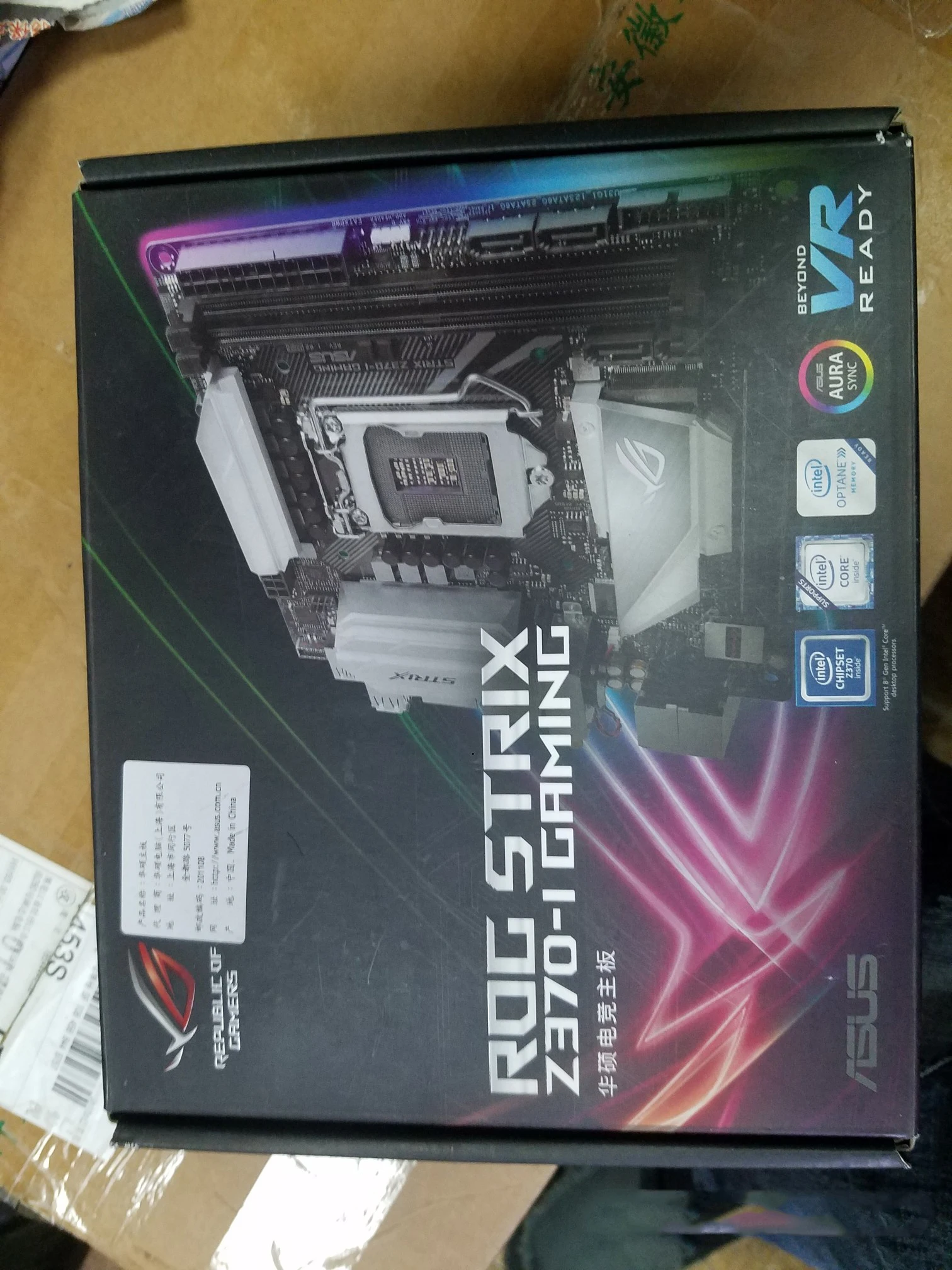 Asus Strix Z370 I Gaming Mini Itx Desktop Motherboard Intel Z370 Lga 1151 Ddr4 M 2 Usb3 1 Wifi Used Motherboard Motherboards Aliexpress