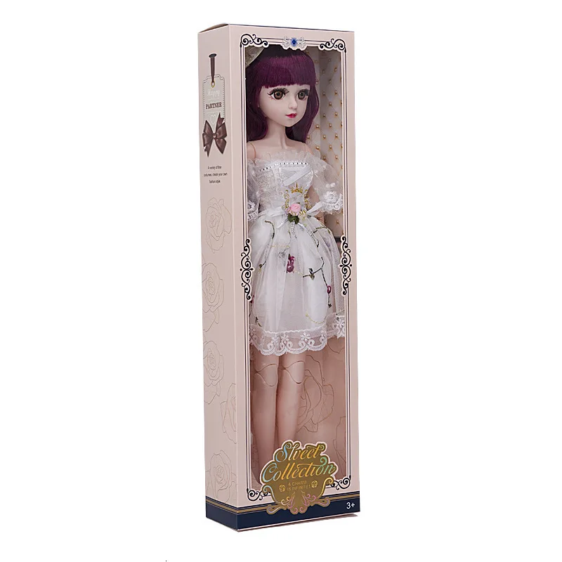 Реалистичная кукла BJD 1/3 коричневые глаза с одеждой парики обувь макияж ручной работы красивые игрушки силиконовые куклы реборн игрушки для детей