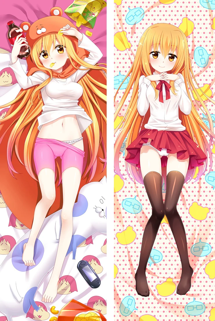 Аниме Dakimakura Body Himouto! Чехол для подушки Umaru-chan 150x50 см 100x35 см манга 1