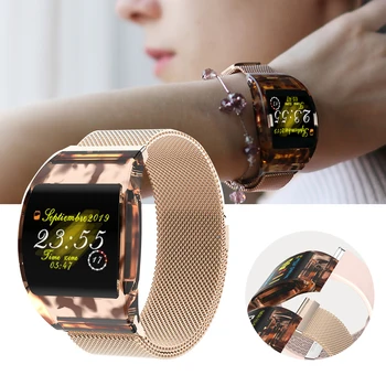 

New Transparent Dial Smart Watch Bracelet Women Blood Pressure Heart rate Monitor Health Wristband Fitness Tracker Couple Watch