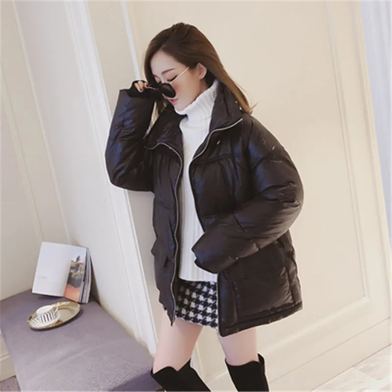 Chaqueta de plumón para mujer parrafo corto invierno nueva moda Повседневная chaqueta de plumón para mujer