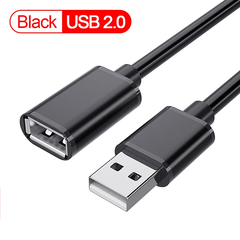 thumbnail image 1 of Essager-Cable de extensión USB 3,0 2,0, Extensor macho a hembra para Smart TV, PS4, Xbox One, portátil, USB 3,0, 1 of 5