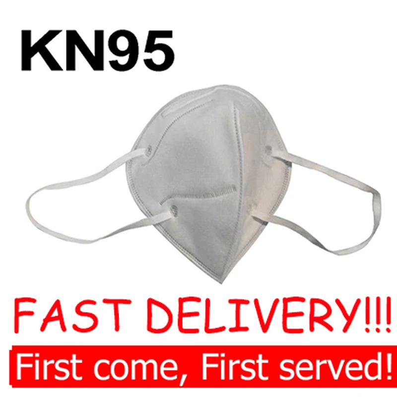 

KN95 Face Masks Anti Coronavirus Virus 3 Filter Earloop Facial Protective Cover Masks 95% Filtration Cotton