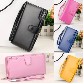 

Baellerry Women's Wallet Multi-Function Zipper Wallet Long Section Large Capacity Fashion Handbag Multi-Card Bag