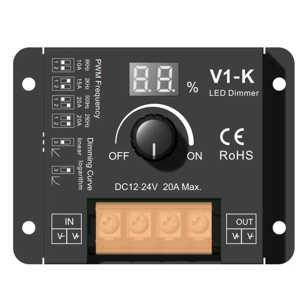 8A/30A светодиодный диммер 3key 11key пульта дистанционного управления DC12V 24V Регулируемый переключатель яркости для одного Цвет 5050 3528 светодиодный полосы света