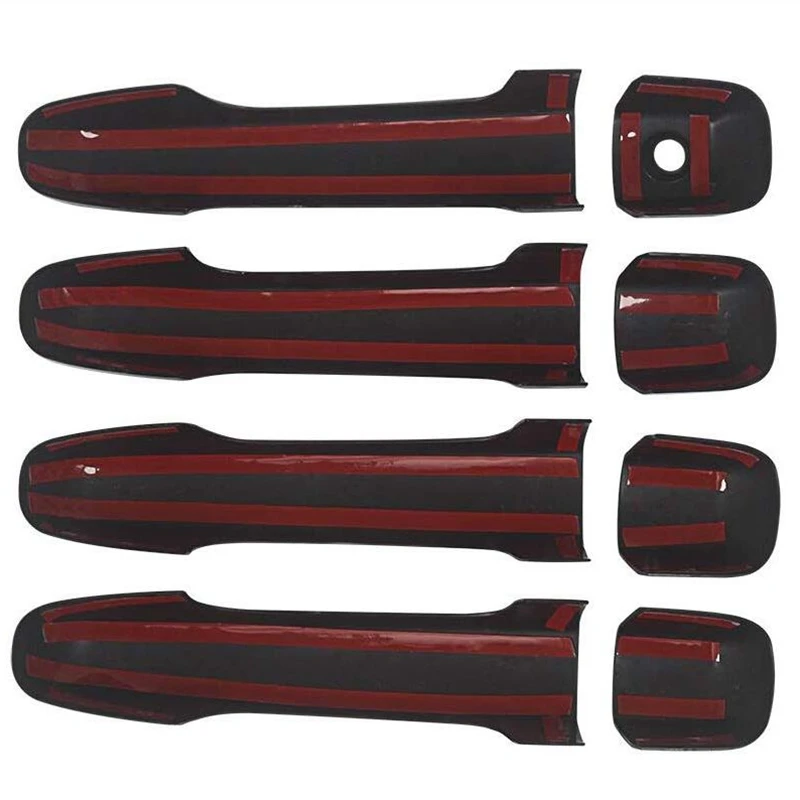 Дверные ручки крышки Накладка для Toyota 4runner стайлинга автомобилей Accessoies 2010-(без смарт-ключ отверстия