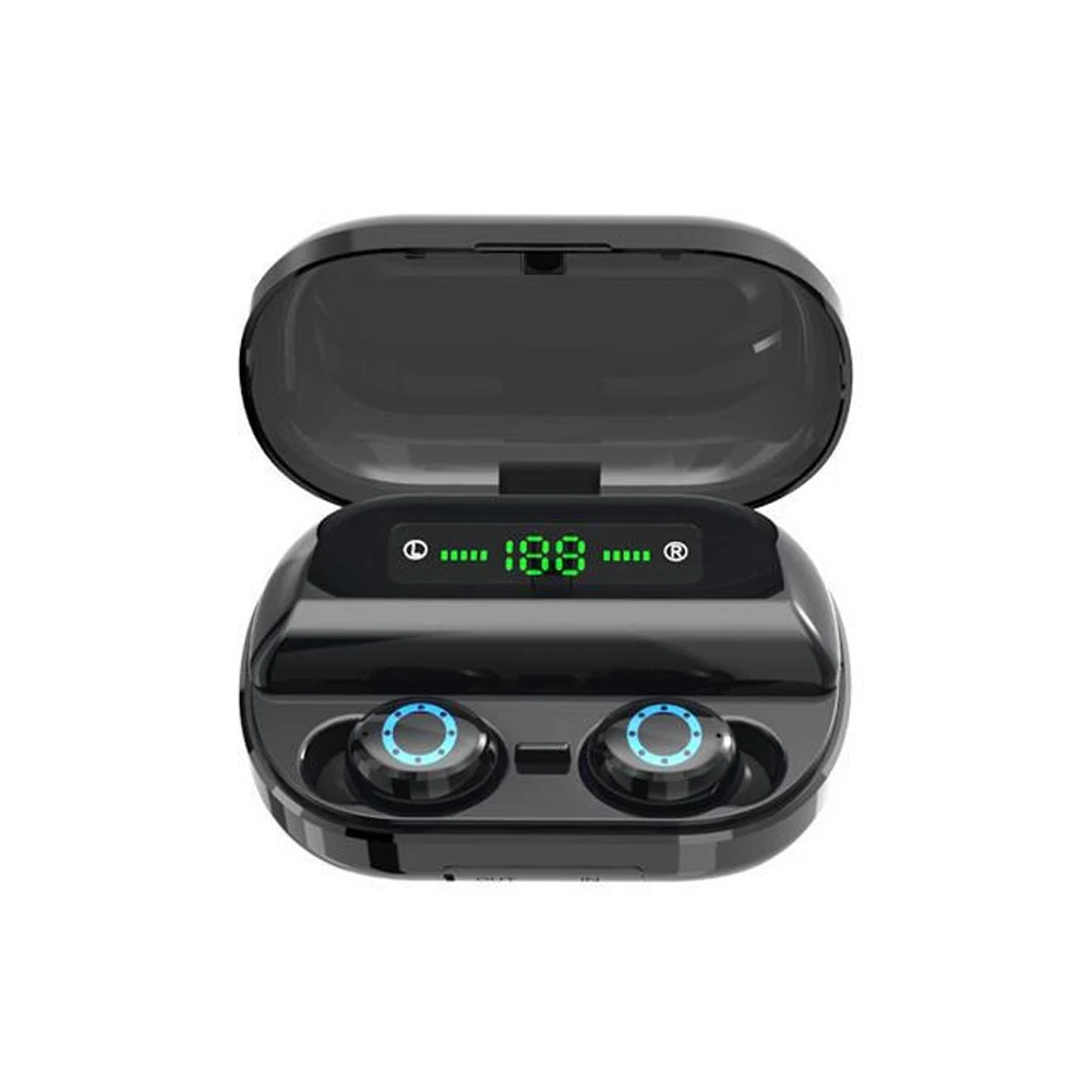 V12 скалолазание для дома Bluetooth 5,0 перезаряжаемый спортивный наушник для бега, путешествий, офиса, сенсорного управления, стерео беспроводные наушники для кемпинга