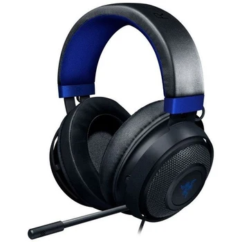 

Headset gaming Razer Kraken, for PC and game consoles, monitor, black/blue, (rz04-02830500-r3m1)