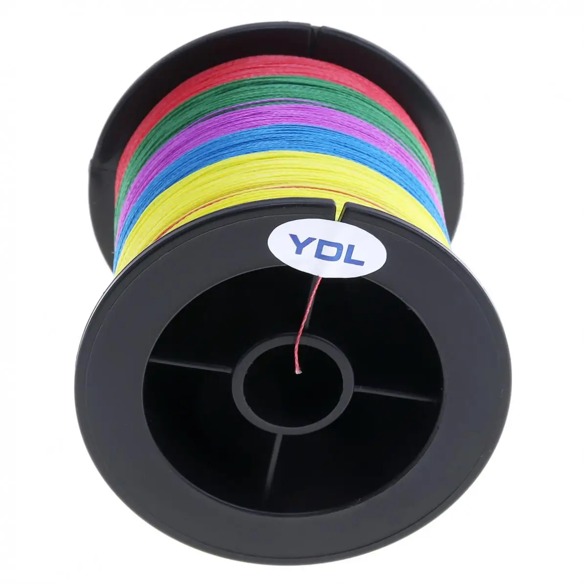 300m Multicolor Super Strong Saltwater / Freshwater Fishing Line 4 Strands Weaves PE Braided Fishing Rope Multifilament