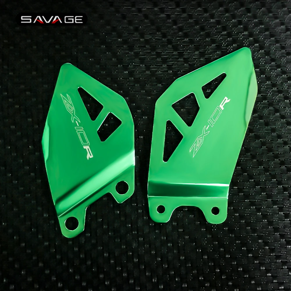 Опоры для ног, накладки на пятку, защита для KAWASAKI ZX10R ZX10RR 2011- 19 18, мотоциклетные ZX-10R, ZX-10RR, подставка для ног, вешалка, защита педали